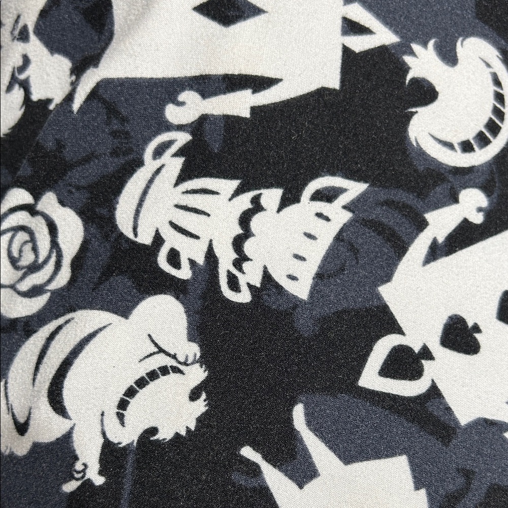 ALICE IN WONDERLAND leggings *rare* size TC